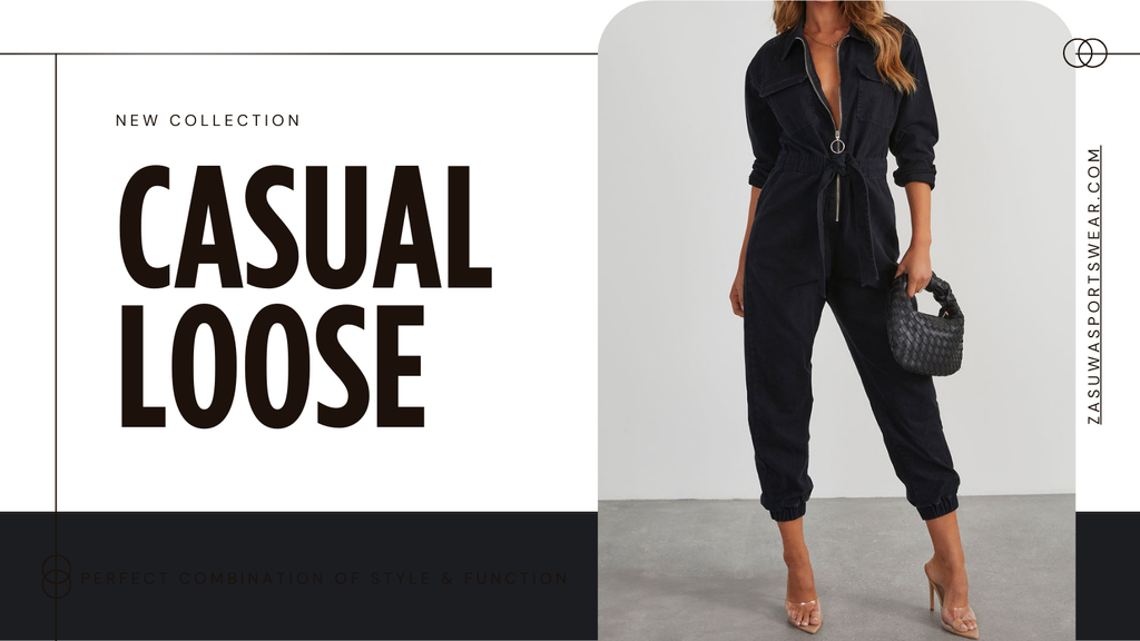 CASUAL LOOSE JUMPSUITS