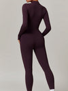 ZASUWA Female Zipper Quick-dry Jumpsuit