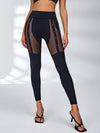 ❤ZASUWA Female Super Stylish Sheer Mesh Leggings