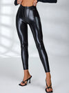 ❤ZASUWA Female Fly-Eye Faux Leather Push-Up Zipper Hip-lift Hollow Out Breathable Tracksuit