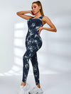 ZASUWA Female Hot Tie-dye Cross Back Jumpsuit