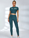 ❤ZASUWA Female Unique Cutout Mesh Tracksuit