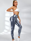 ZASUWA Female Unique Colorful Hot Tie-dye Scrunch Bum Backless Tracksuit