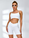 ZASUWA Female Cross Back V-shape Waist Scrunch Bum Tracksuit