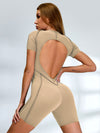 ZASUWA Female Heart Backless Romper