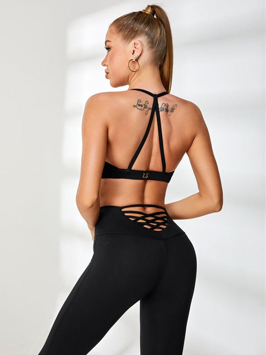 ZASUWA Female Cross Back  Scrunch Bum Tracksuits