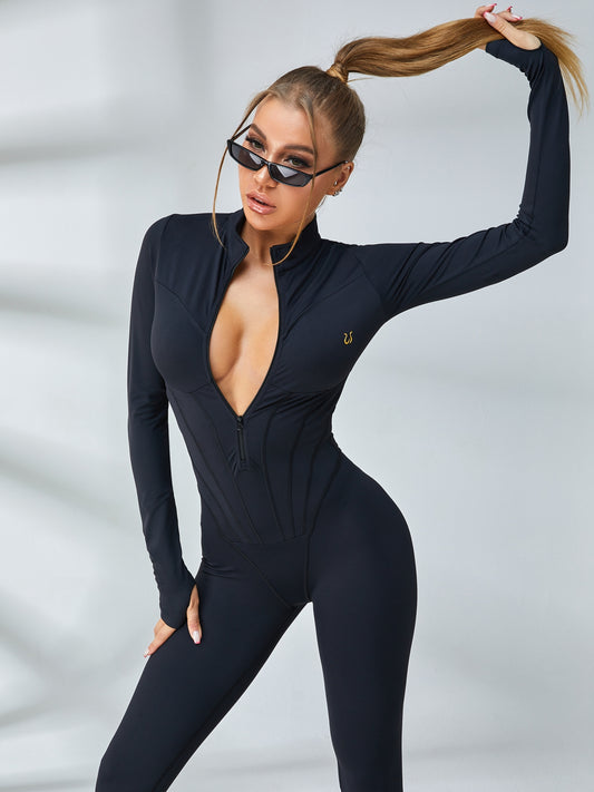 🖤ZASUWA Female Zipper Jumpsuit