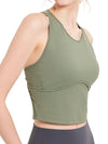 ZASUWA Female U Collar Backless Metal Tank