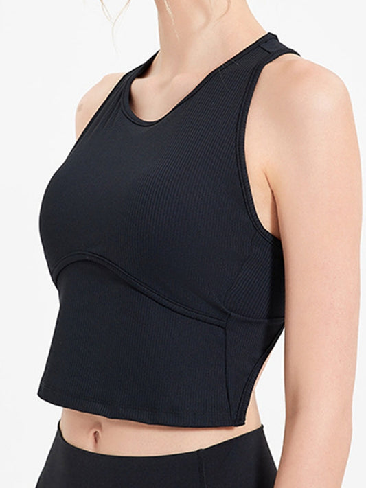 ZASUWA Female U Collar Backless Metal Tank