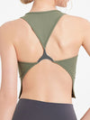 ZASUWA Female U Collar Backless Metal Tank