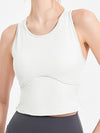 ZASUWA Female U Collar Backless Metal Tank