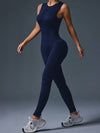 ZASUWA Female Backless Scrunch Bum Jumpsuit