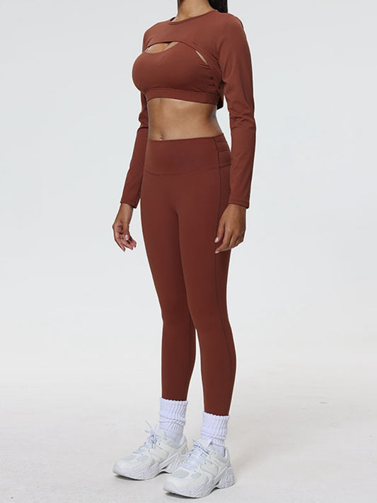 ZASUWA Female High-support Hip-lift 3-Pieces Tracksuit