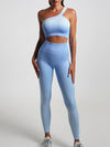 ZASUWA Female Fantasy Ombre Ribbed Scrunch Bum Tracksuits