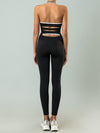 ZASUWA Female Sexy Hollow Out Halter Jumpsuit